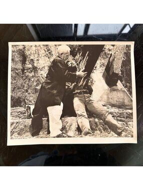 The Devil At 4 Oclock 1961 Vintage Movie Still Photo Dramatic Scene 10x8 Inches